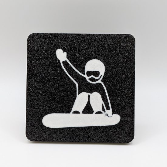 Snowboarding Hitch Cover
