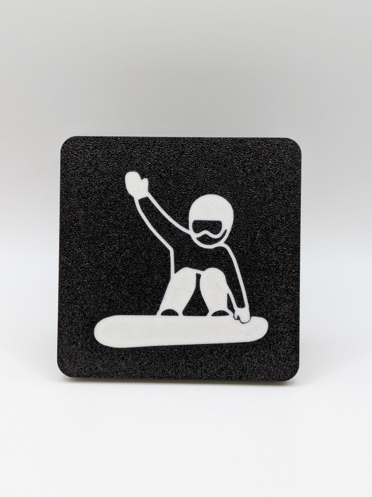 Snowboarding Hitch Cover