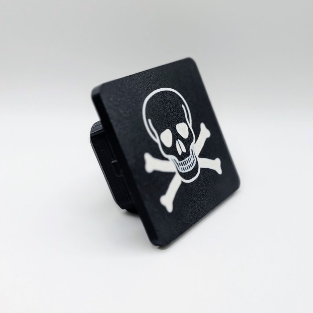 Skull & Bones Hitch Cover