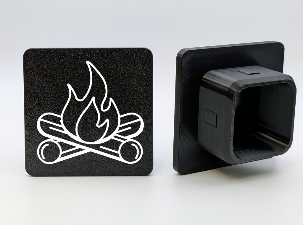 🔥 Campfire Hitch Cover