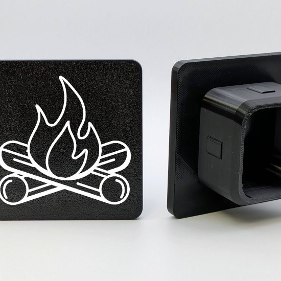 🔥 Campfire Hitch Cover