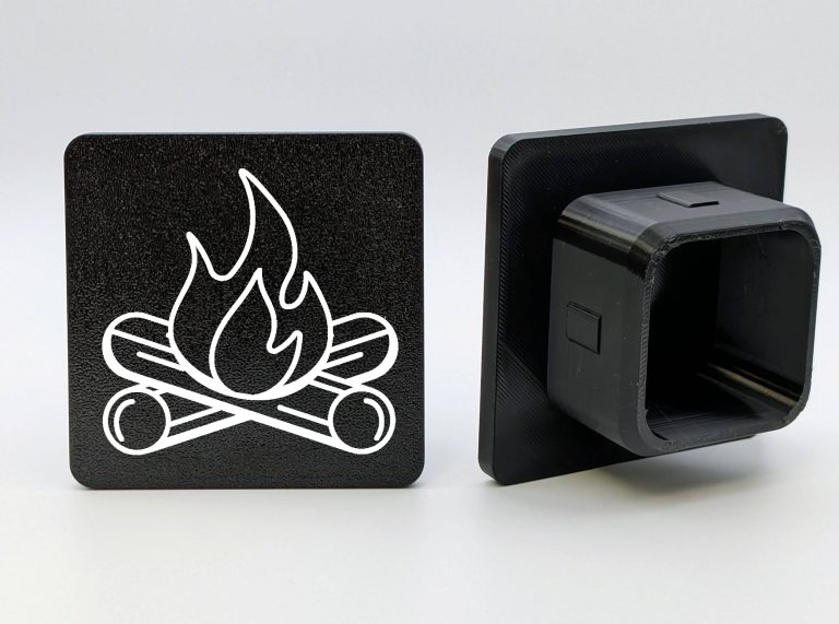 🔥 Campfire Hitch Cover