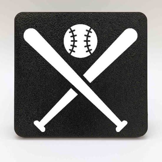 Baseball Hitch Cover