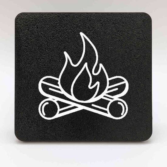 🔥 Campfire Hitch Cover