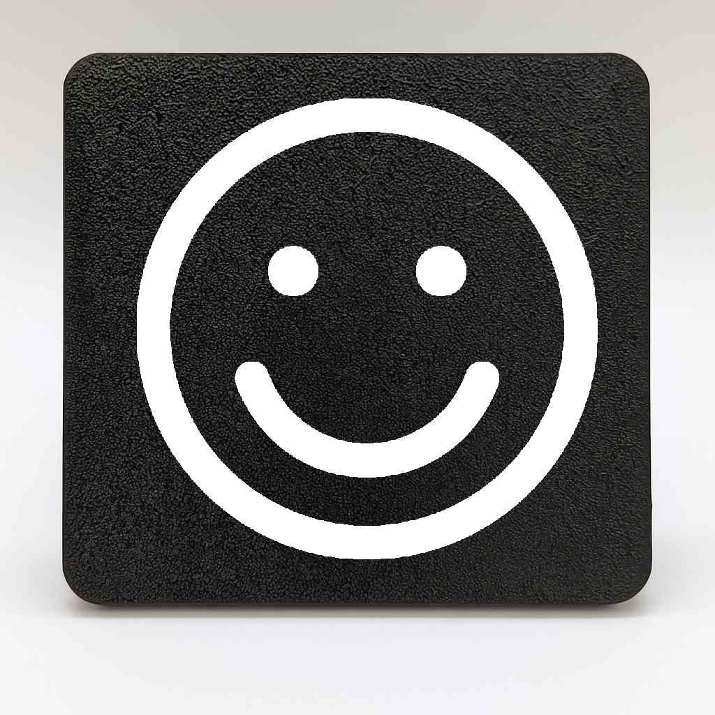 Happy Face Emoji Hitch Cover