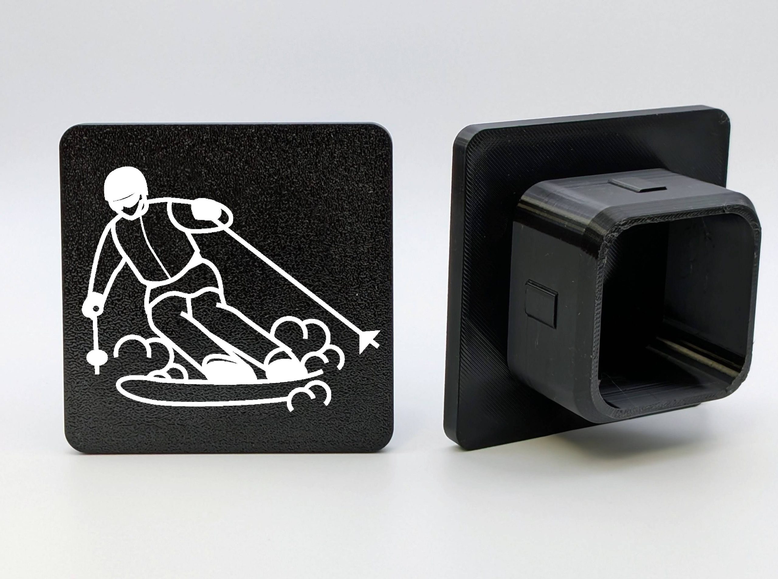 Skiing Hitch Cover