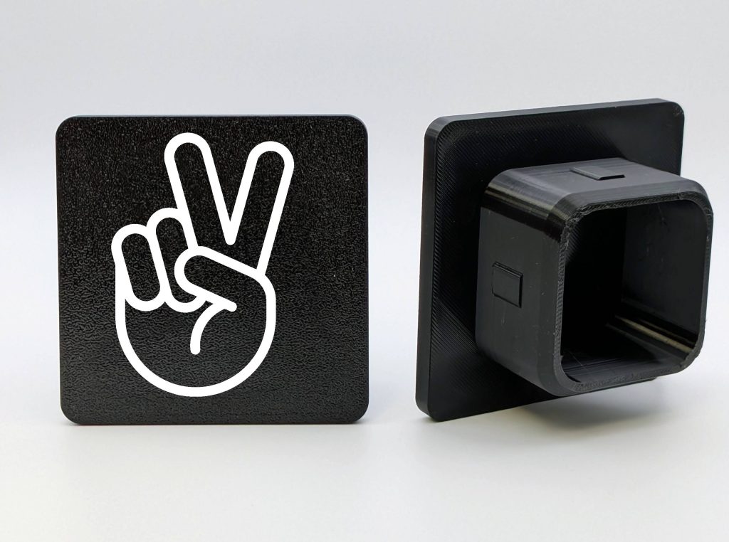 4x4 Wave Hitch Cover