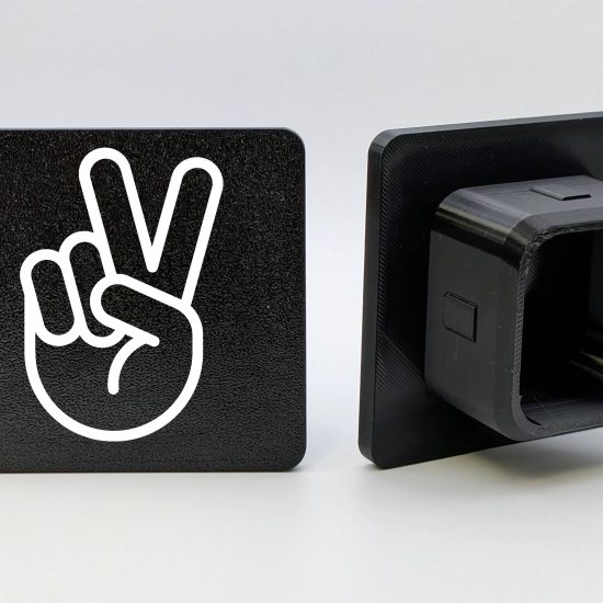 4x4 Wave Hitch Cover