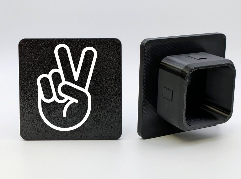 4x4 Wave Hitch Cover