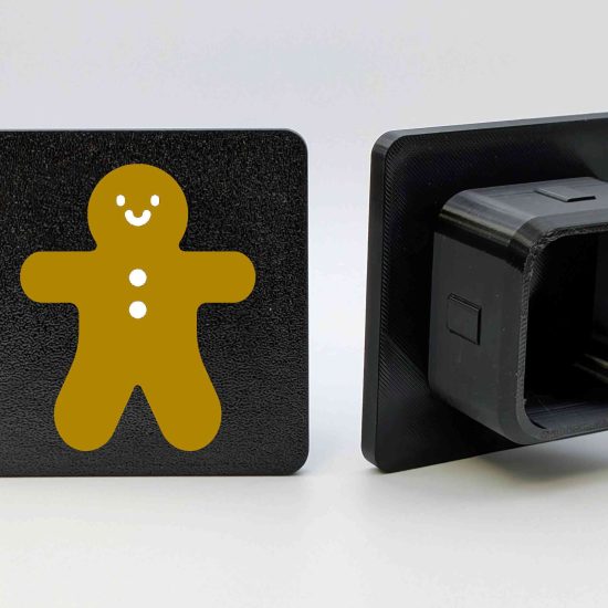 Traditional Gingerbread Man Hitch Cover