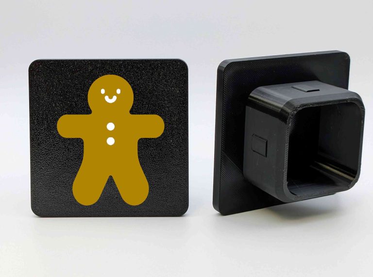 Traditional Gingerbread Man Hitch Cover