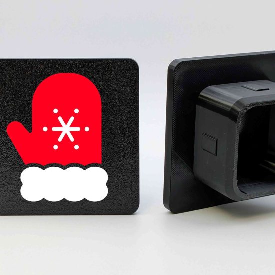 Christmas Mitt Hitch Cover