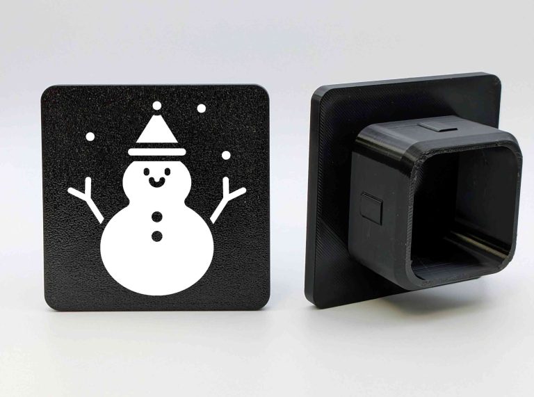 Snowman Hitch Cover