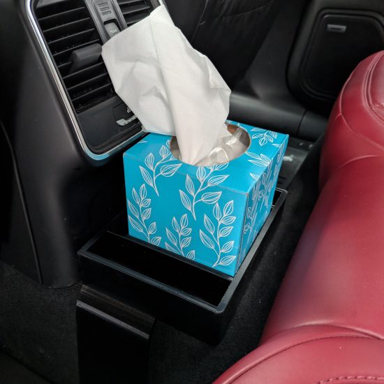 Back Seat Floor Bridge Organizer for Porsche Macan 2015 to 2026 (Gas)